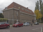 School gezien in de richting Fahrenheitsingel.
<br/>
Corrie Groen- Pickhard, 2015-10-22